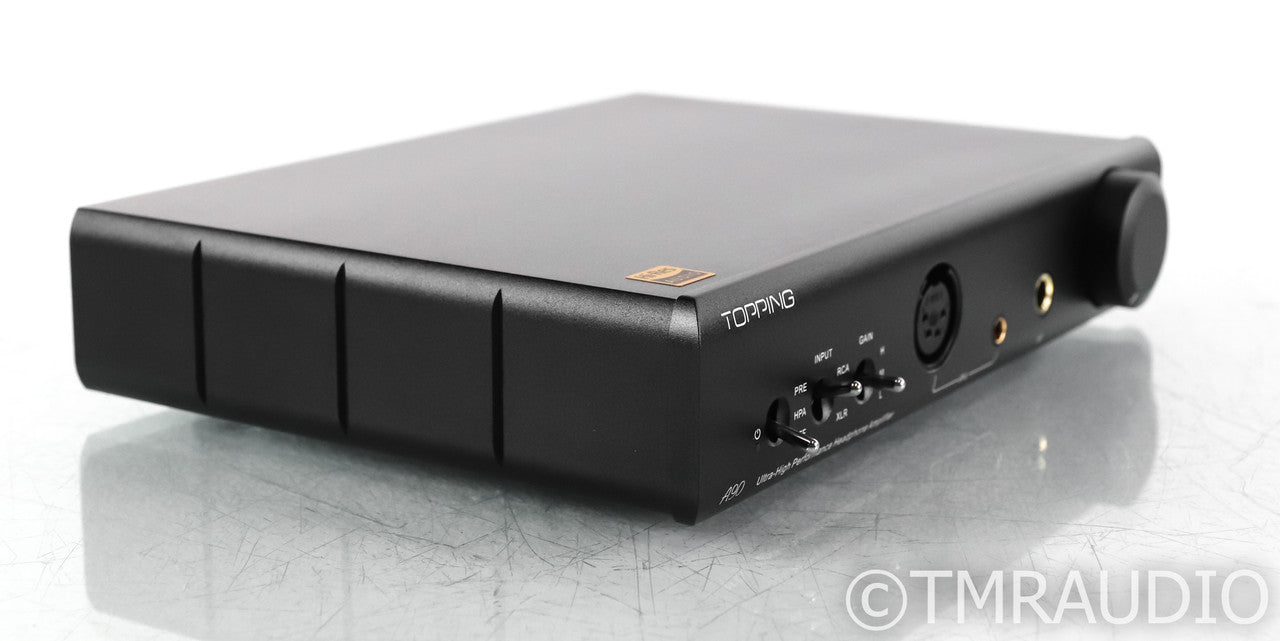 Topping A90 Headphone Amplifier; Black; A-90