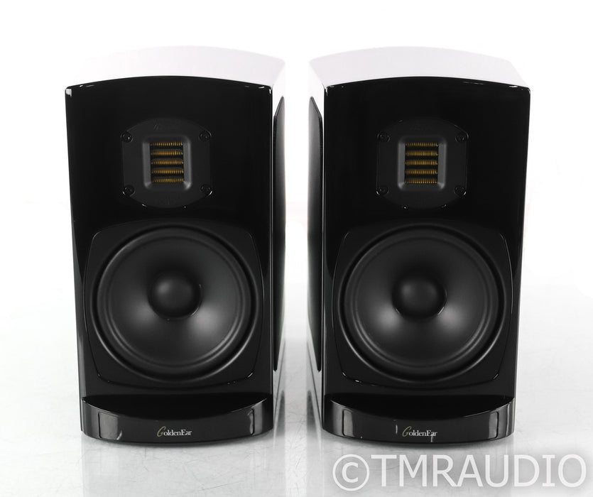 GoldenEar BRX Bookshelf Speakers; Black Pair; Bookshelf Reference X