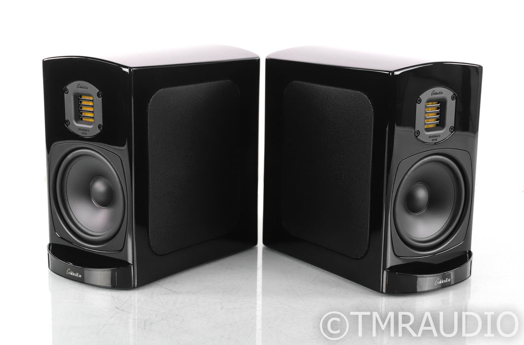 GoldenEar BRX Bookshelf Speakers; Black Pair; Bookshelf Reference X