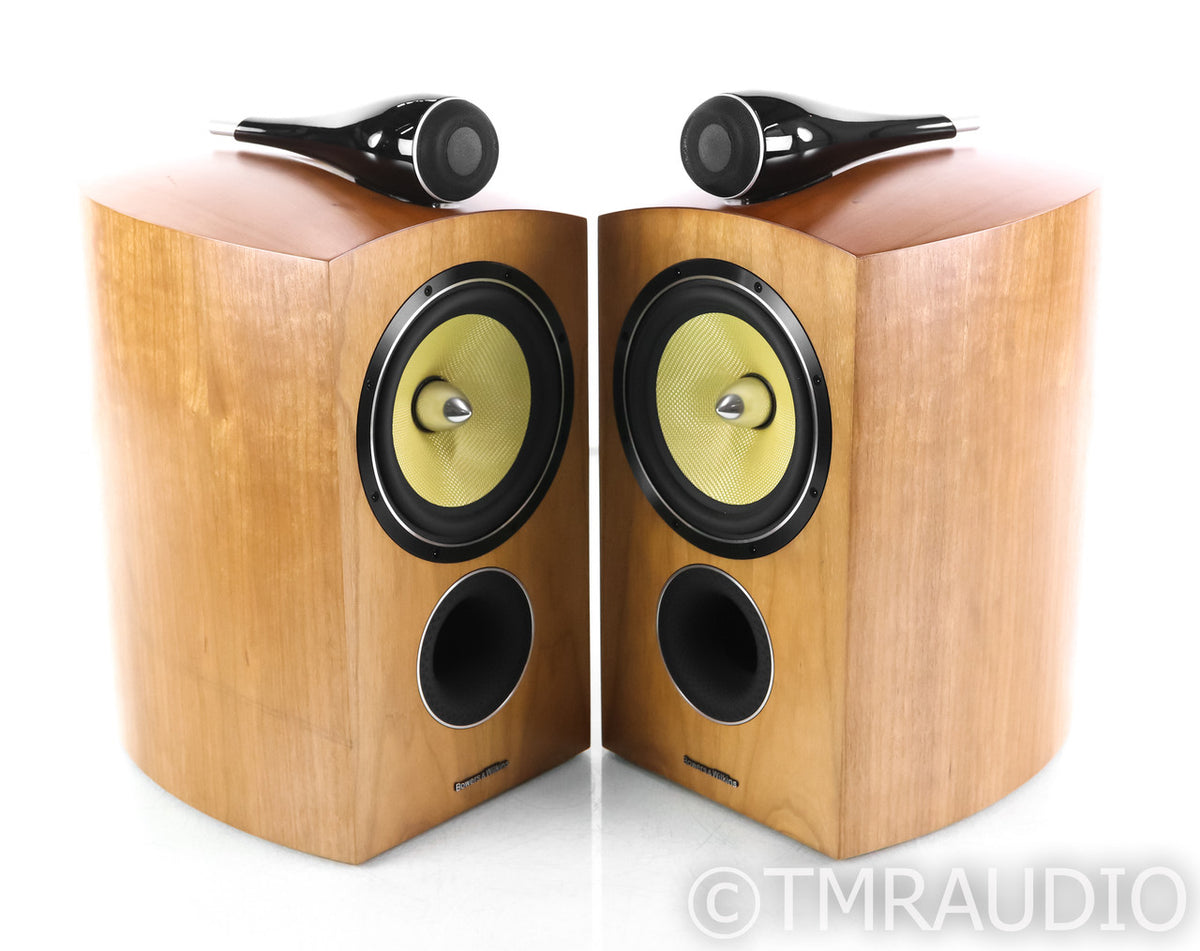 B&W 805 Diamond Bookshelf Speakers; Cherry Pair — The Music Room