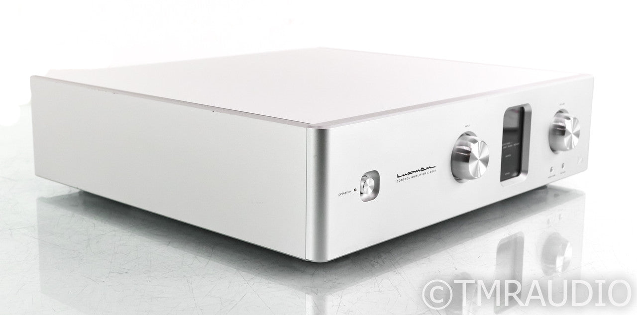 Luxman C-800f Stereo Preamplifier; C800f; Remote; Silver