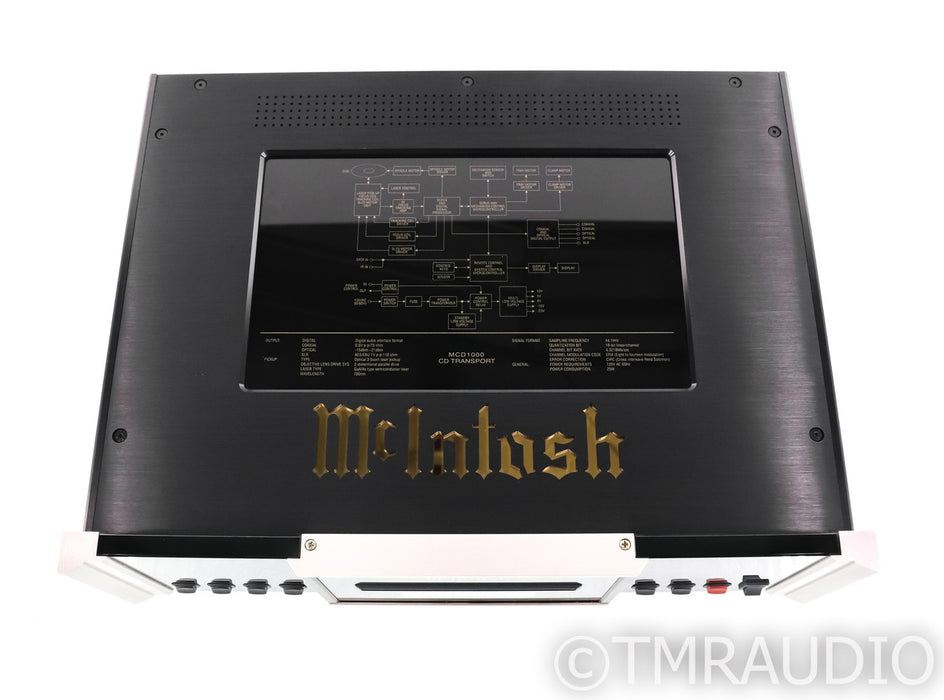 McIntosh MCD1000 CD Transport; (No Remote)