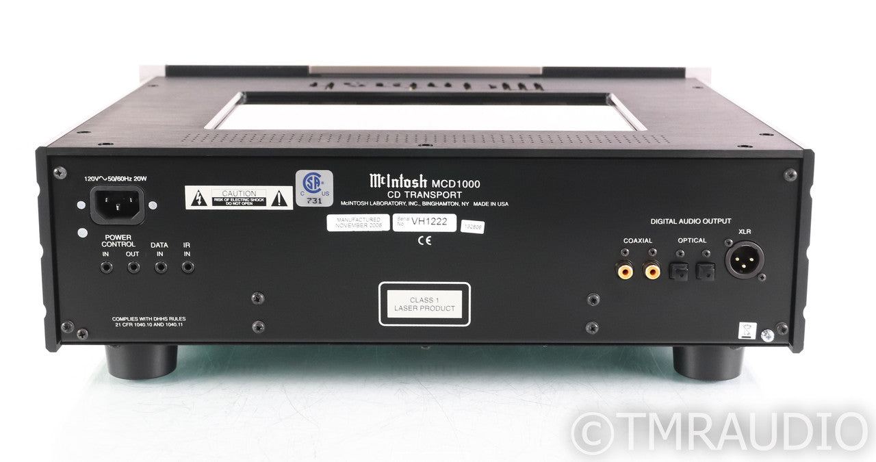 McIntosh MCD1000 CD Transport; (No Remote)
