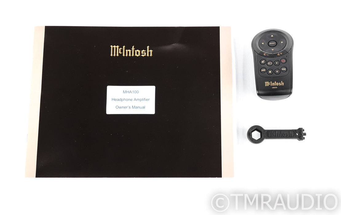 McIntosh MHA100 Integrated Headphone Amplifier / DAC; MHA-100; USB; Remote
