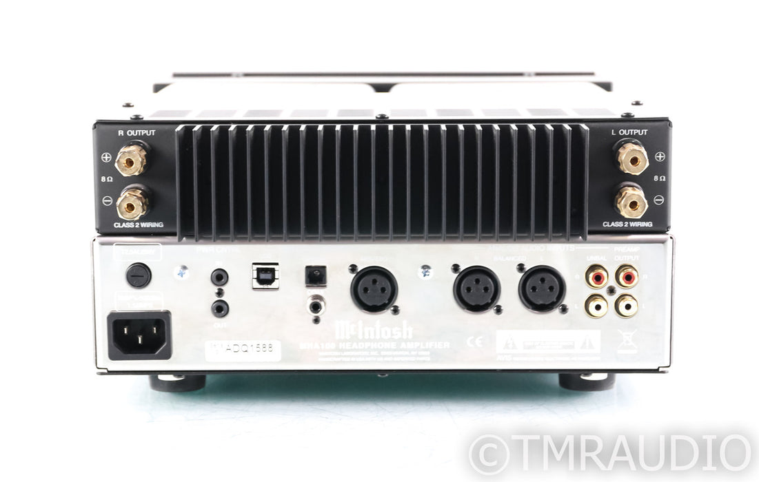 McIntosh MHA100 Integrated Headphone Amplifier / DAC; MHA-100; USB; Remote