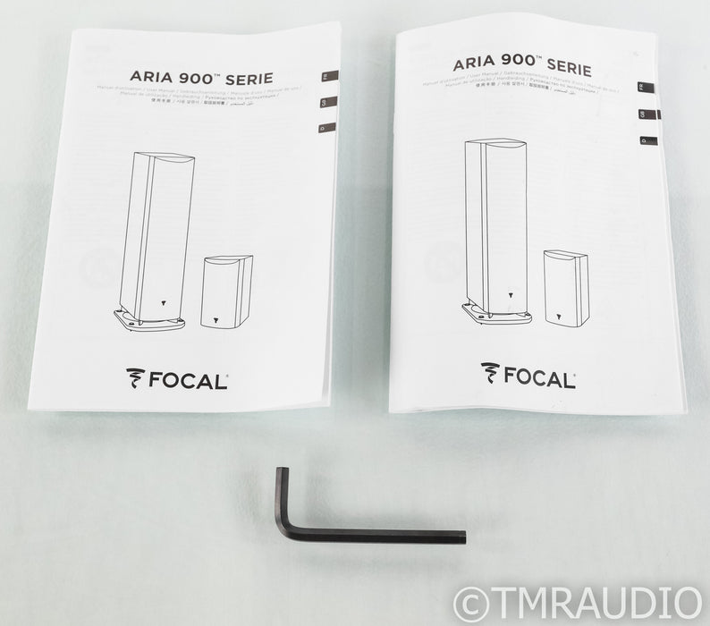 Focal Aria 926 Floorstanding Speakers; Prime Walnut Pair (Open Box) (1/2)