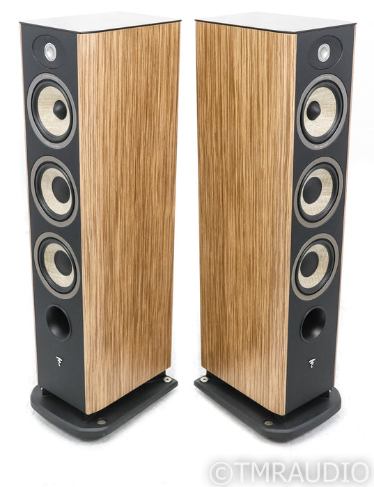 Focal Aria 926 Floorstanding Speakers; Prime Walnut Pair (Open Box) (1/2)