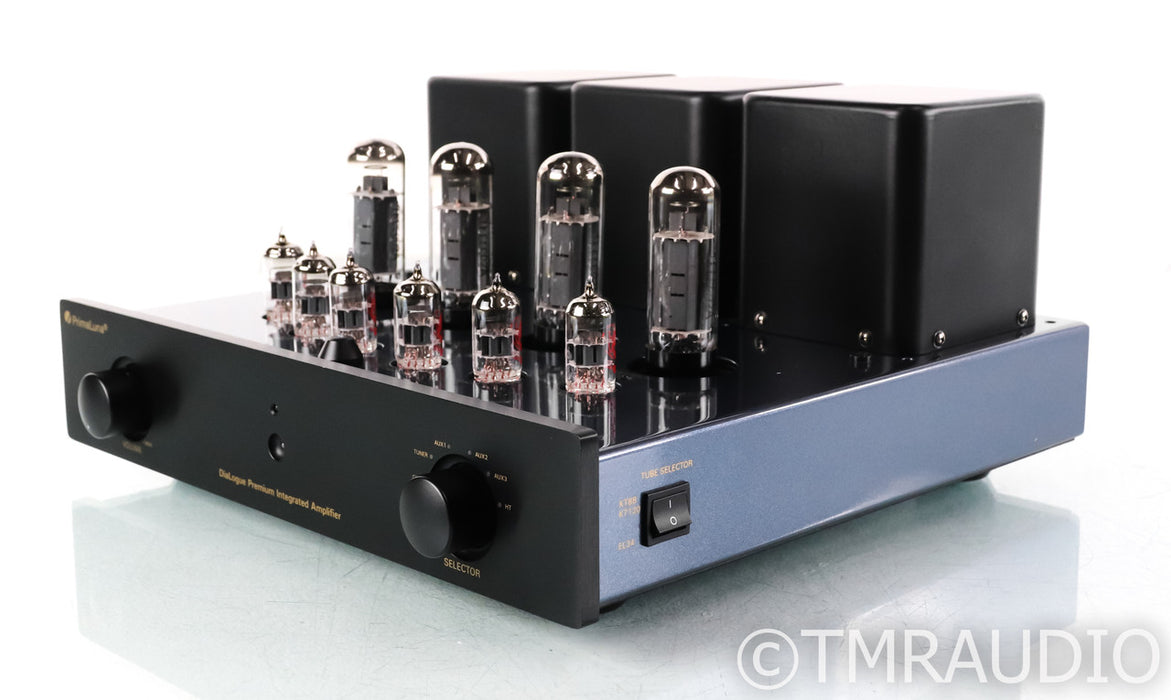 PrimaLuna DiaLogue Premium Stereo Tube Integrated Amplifier; Remote