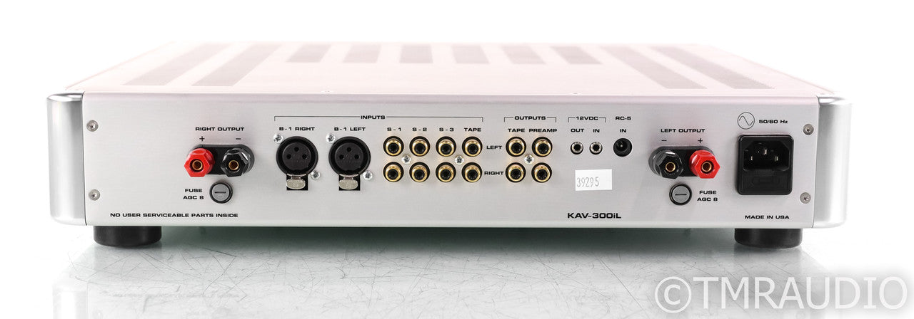 Krell KAV-300iL Stereo Integrated Amplifier; KAV300iL; Silver (No Remote)