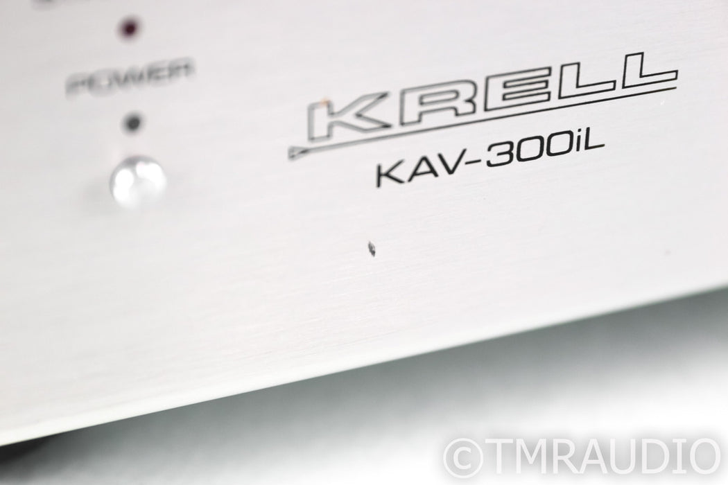 Krell KAV-300iL Stereo Integrated Amplifier; KAV300iL; Silver (No Remote)