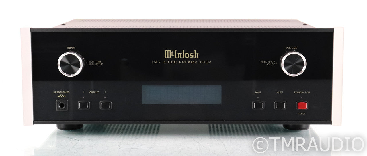 McIntosh C47 Stereo Preamplifier; Remote; MM / MC Phono; DAC; USB; C-47