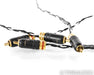 Kimber Kable Silver Streak SE RCA Cables; 1m Pair Interconnects w/ WBT-0147