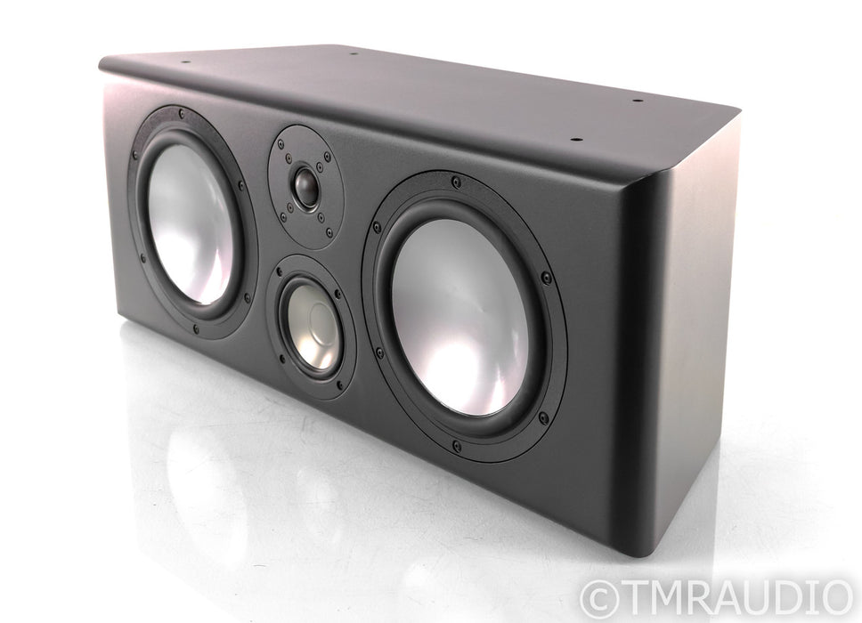 Revel Ultima Voice Center Channel Speaker; Black; AS-IS (Distorted Driver)