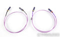 Nordost Frey XLR Cables; 1m Pair Unbalanced Interconnects; Vidar Burn-In