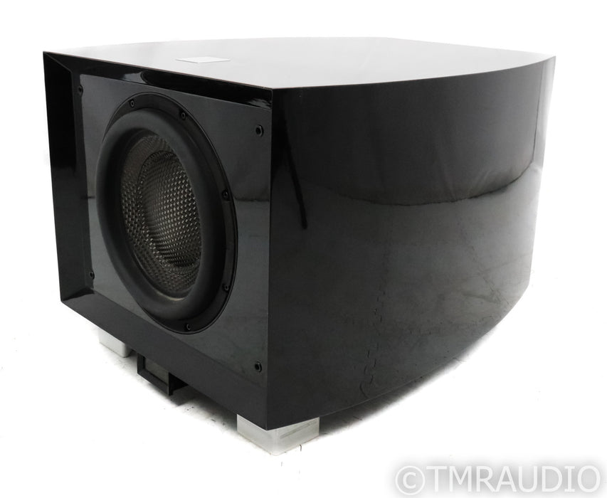 REL Gibraltar G1 12" Powered Subwoofer; G-1; Remote; Piano Black