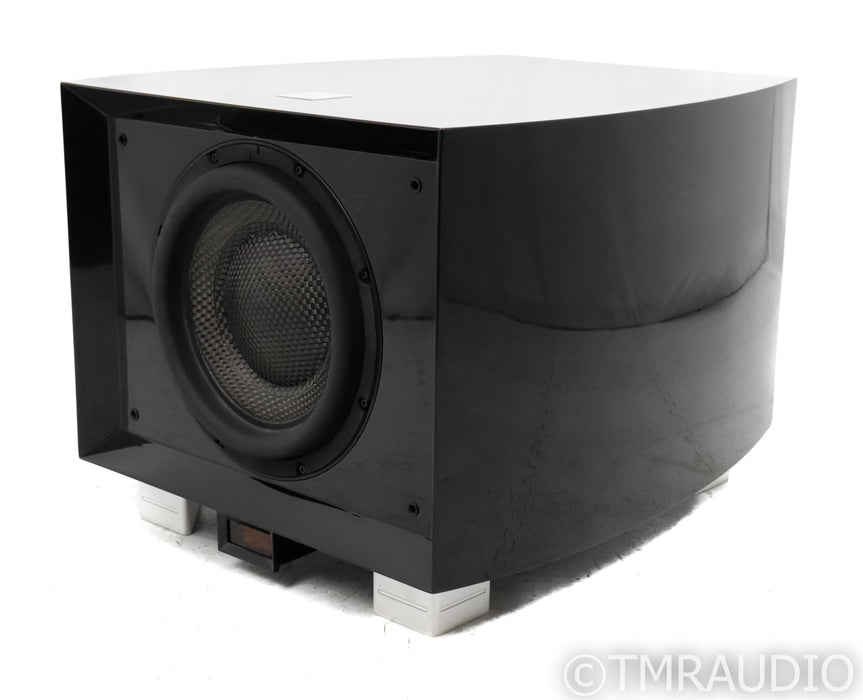 REL Gibraltar G1 12" Powered Subwoofer; G-1; Remote; Piano Black