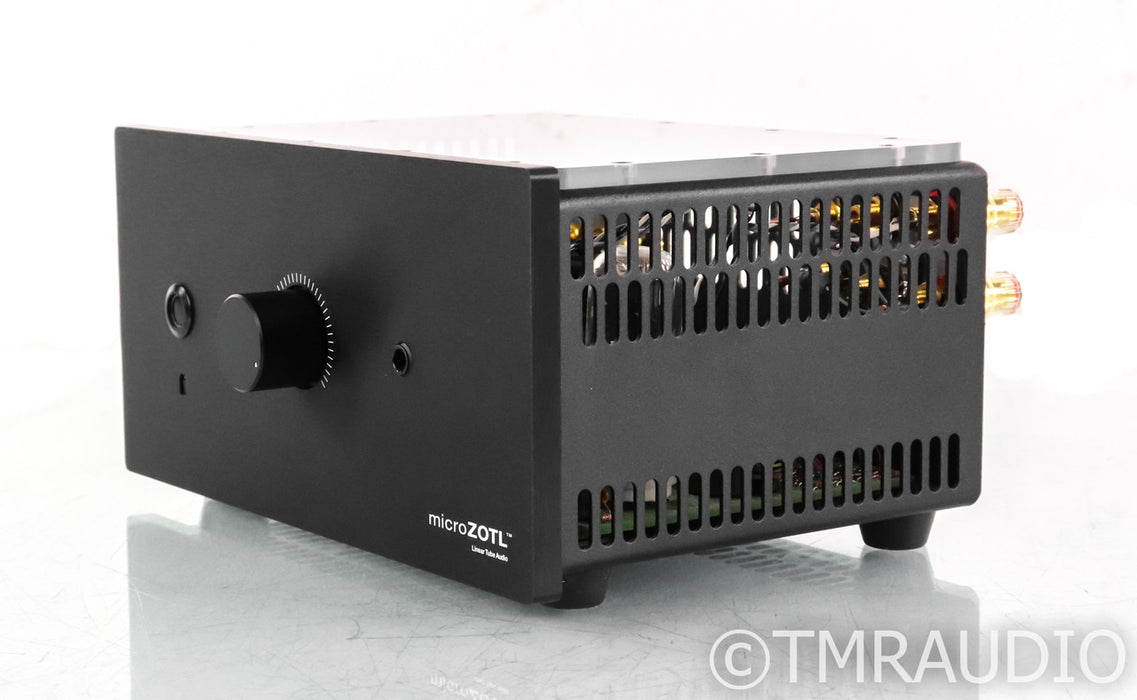 Linear Tube Audio microZOTL 2 Tube Headphone Amplifier; LTA MZ2; Black; LPS+