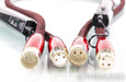 AudioQuest Fire XLR Cables; 1m Pair Balanced Interconnects; 72v DBS