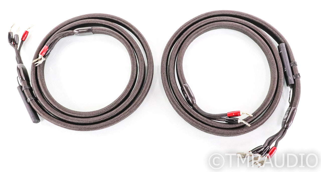 AudioQuest Oak Bi-Wire Speaker Cables; 3m Pair; 72v DBS