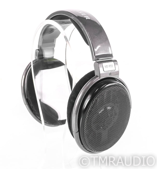 Sennheiser HD650 Open Back Headphones; HD-650; Gray