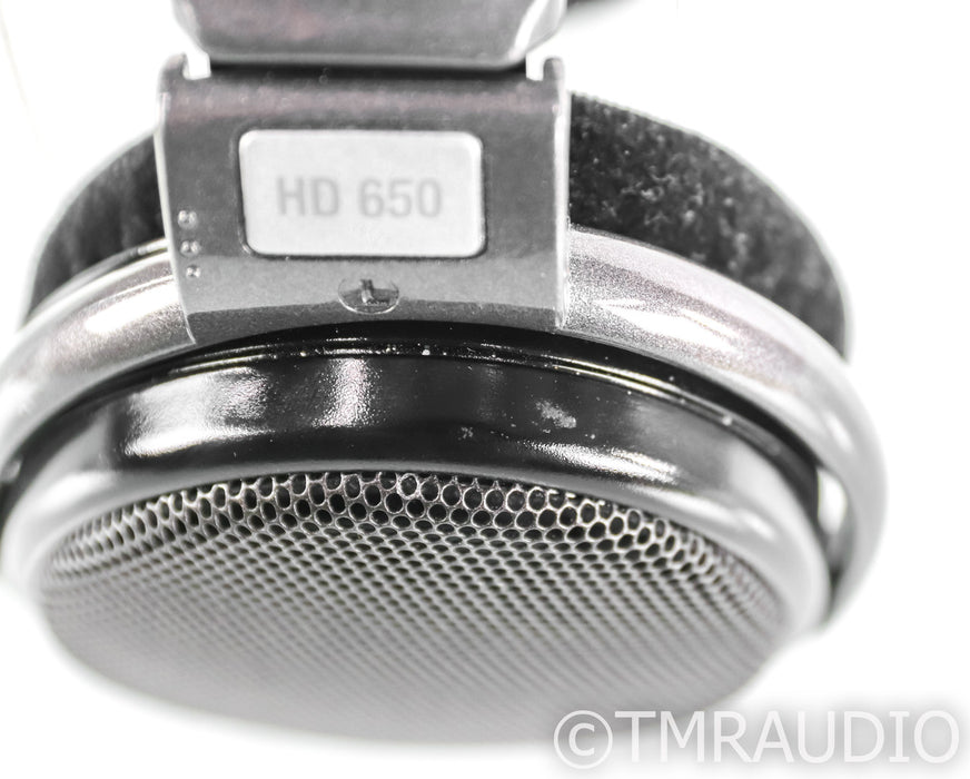 Sennheiser HD650 Open Back Headphones; HD-650; Gray