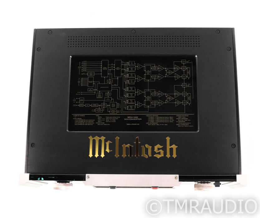 McIntosh MDA1000 DAC; D/A Converter; MDA-1000; Remote