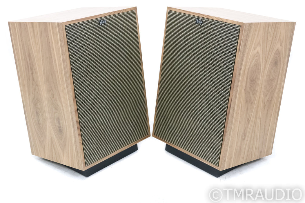 Klipsch Heresy IV Floorstanding Speakers; American Walnut Pair; Heresy 4