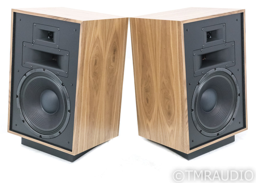 Klipsch Heresy IV Floorstanding Speakers; American Walnut Pair; Heresy 4