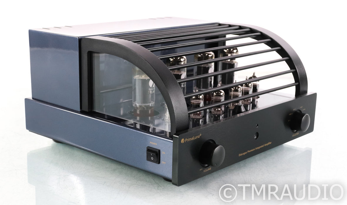 PrimaLuna DiaLogue Premium Stereo Tube Integrated Amplifier; Remote; Black