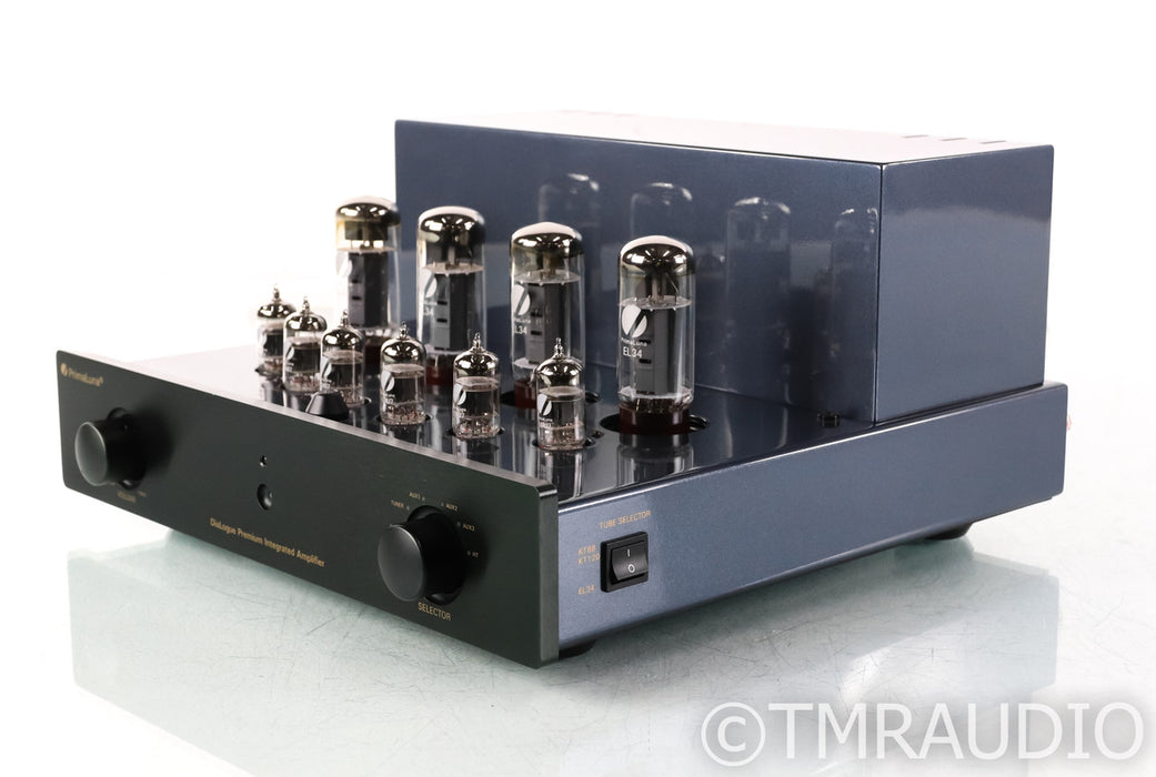PrimaLuna DiaLogue Premium Stereo Tube Integrated Amplifier; Remote; Black