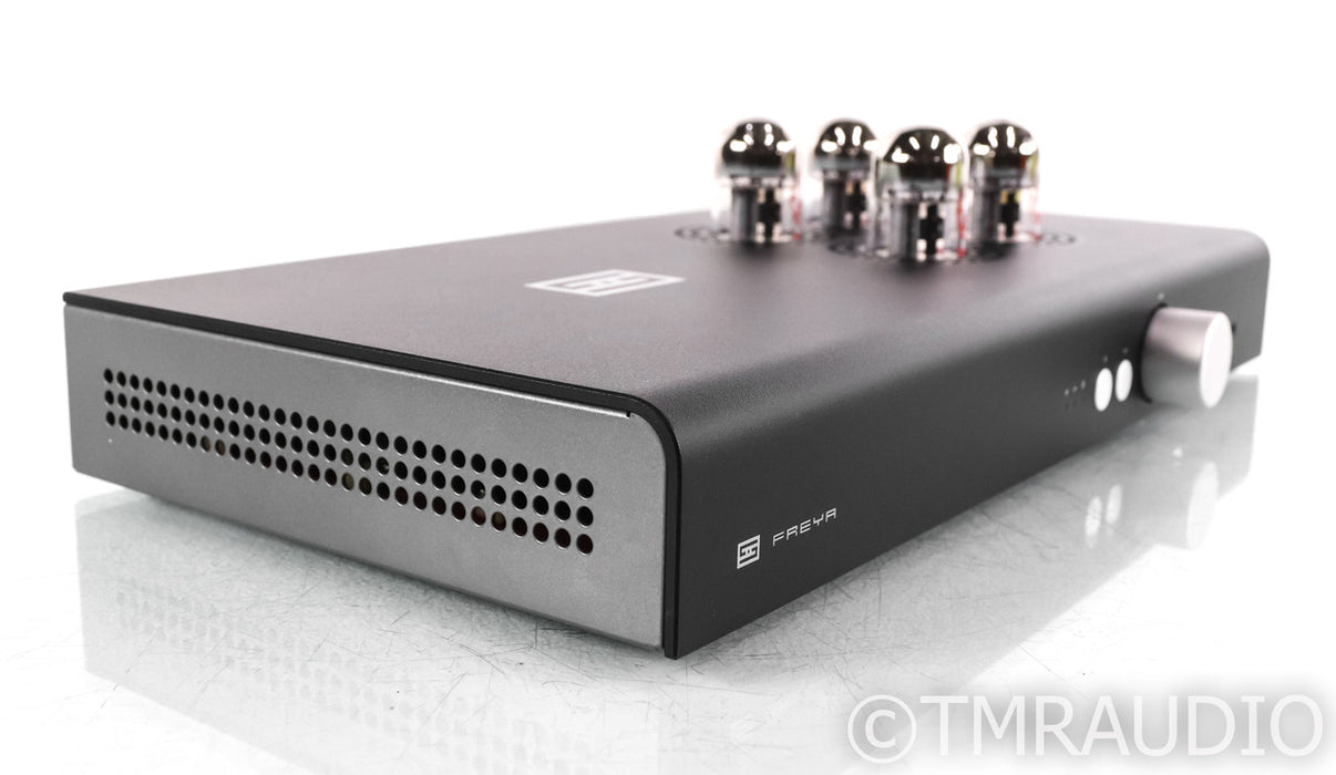 Schiit Freya+ Stereo Tube Hybrid Preamplifier; Black; Remote