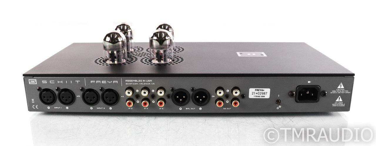 Schiit Freya+ Stereo Tube Hybrid Preamplifier; Black; Remote