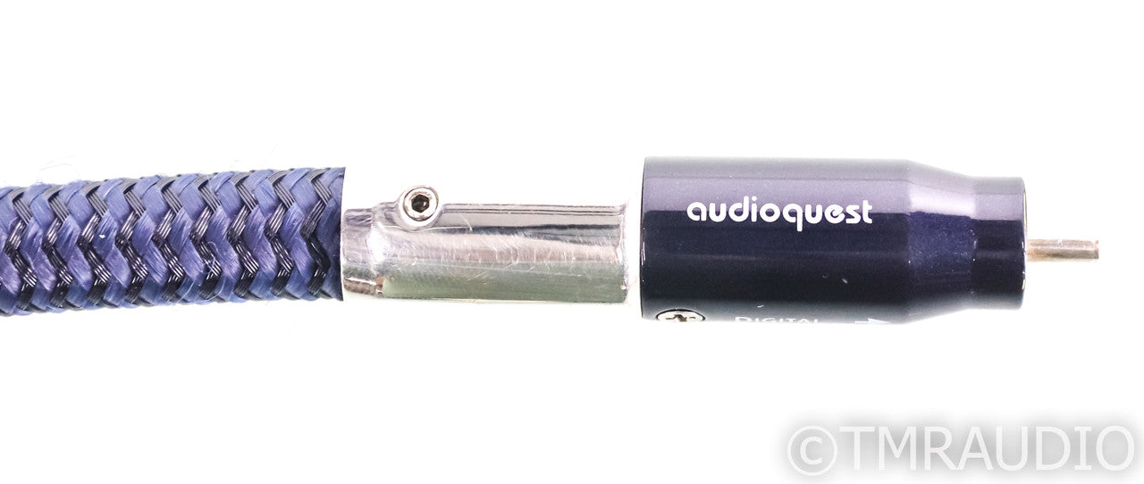 AudioQuest Wild RCA Digital Coaxial Cable; Single 1m Interconnect; 72v DBS