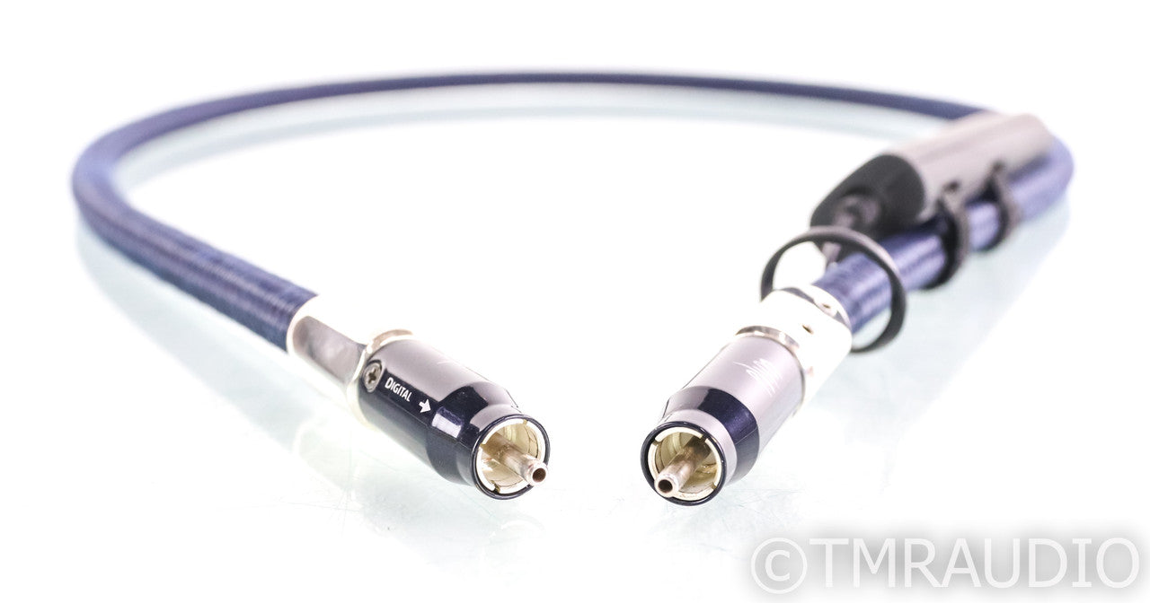 AudioQuest Wild RCA Digital Coaxial Cable; Single 1m Interconnect; 72v DBS
