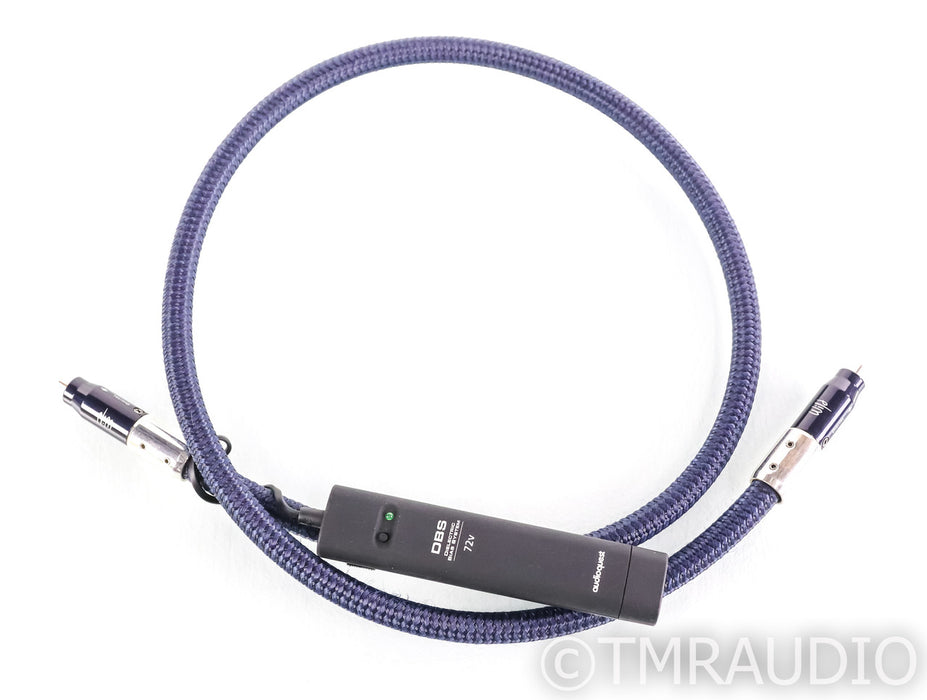 AudioQuest Wild RCA Digital Coaxial Cable; Single 1m Interconnect; 72v DBS