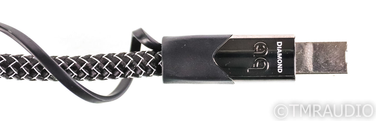 AudioQuest Diamond USB Cable; 1.5m Digital Interconnect; 72v DBS