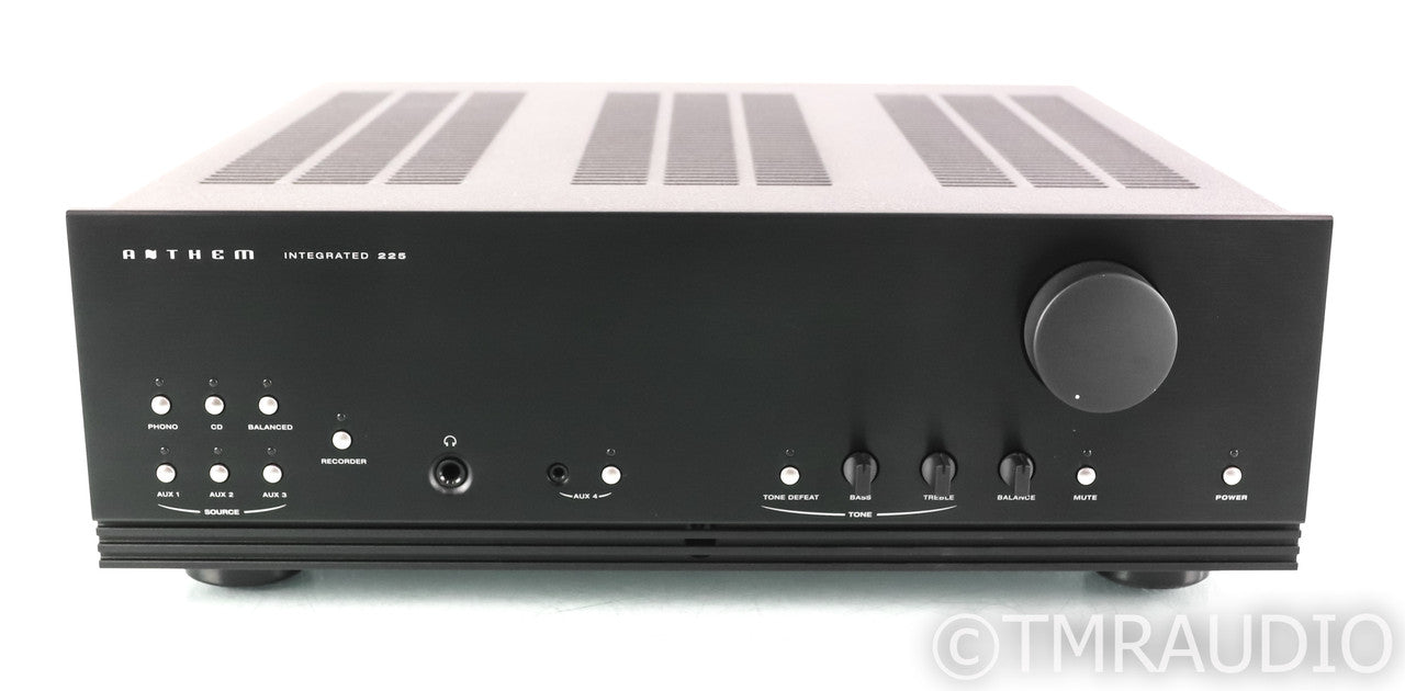 Anthem Integrated 225 Stereo Integrated Amplifier; Black; Remote