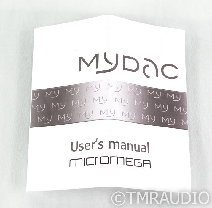 Micromega MYDAC D/A Converter; My DAC