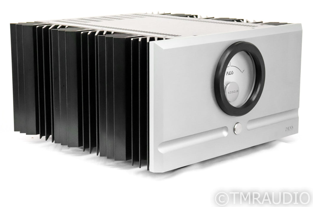 Pass Labs X350.8 Stereo Power Amplifier; X-350.8; Silver