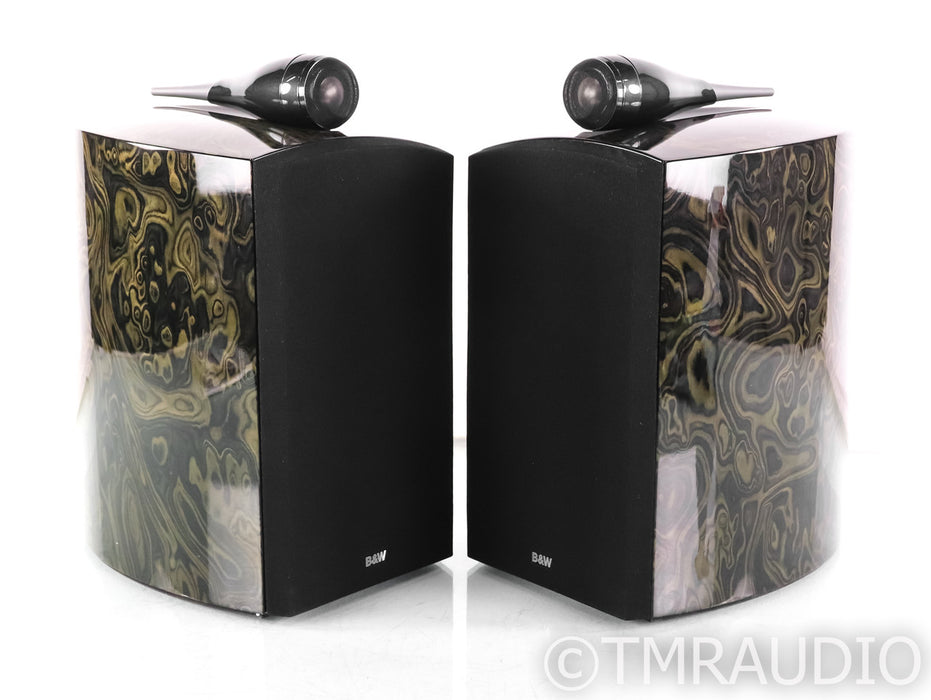 B&W Signature 805 Bookshelf Speakers; Tigers Eye Pair; Bowers & Wilkins
