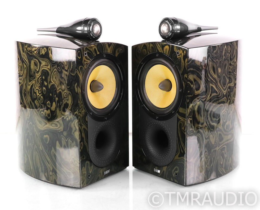 B&W Signature 805 Bookshelf Speakers; Tigers Eye Pair; Bowers & Wilkins