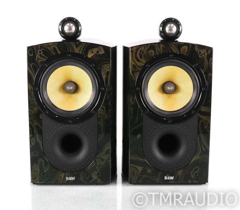 B&W Signature 805 Bookshelf Speakers; Tigers Eye Pair; Bowers & Wilkins