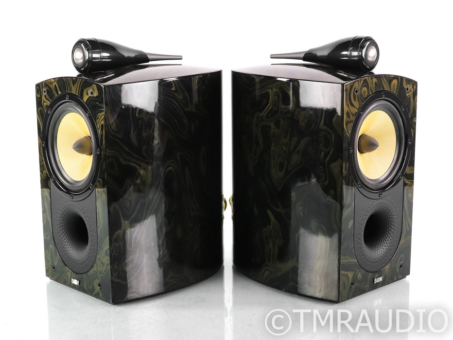 B&W Signature 805 Bookshelf Speakers; Tigers Eye Pair; Bowers & Wilkins