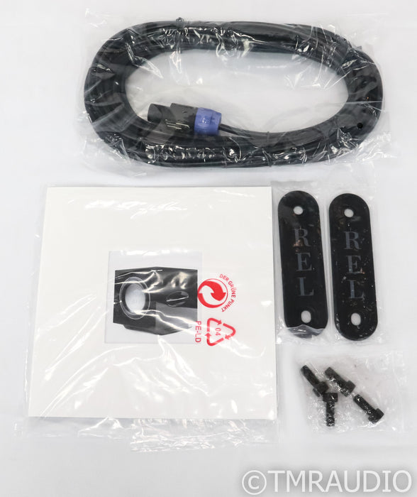 REL S/812 12" Powered Subwoofer; Piano Black; S-812 (Open Box)