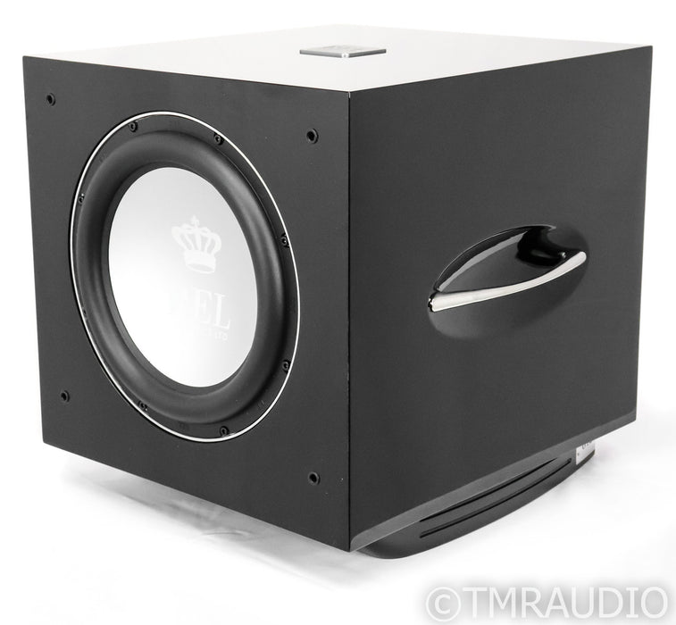 REL S/812 12" Powered Subwoofer; Piano Black; S-812 (Open Box)