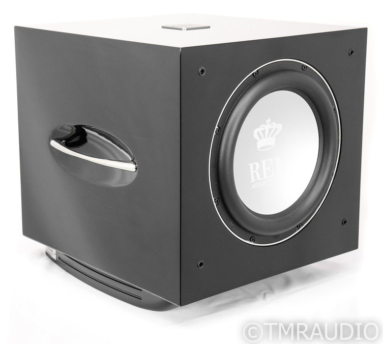 REL S/812 12" Powered Subwoofer; Piano Black; S-812 (Open Box)