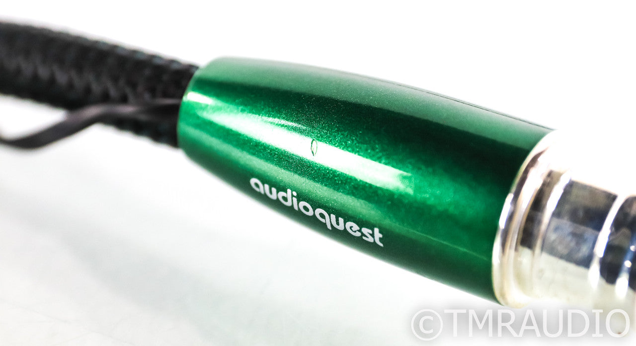 AudioQuest Earth XLR Cables; 1.5m Pair Balanced Interconnnects; 72v DBS