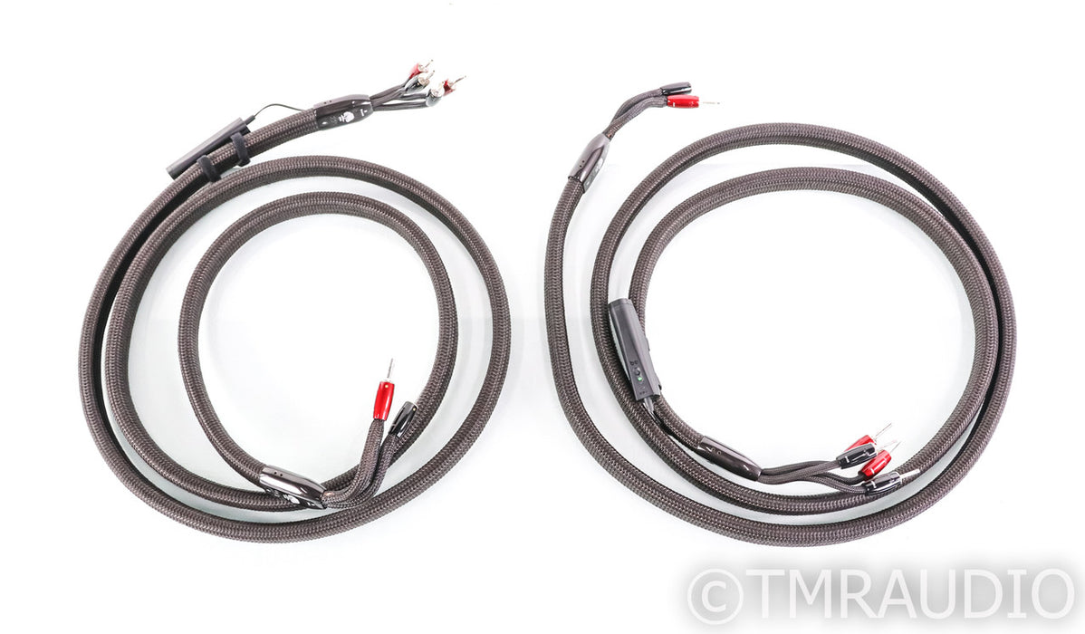 AudioQuest Oak Bi-Wire Speaker Cables; 3m Pair; 72v DBS