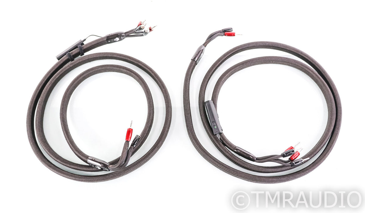 AudioQuest Oak Bi-Wire Speaker Cables; 3m Pair; 72v DBS