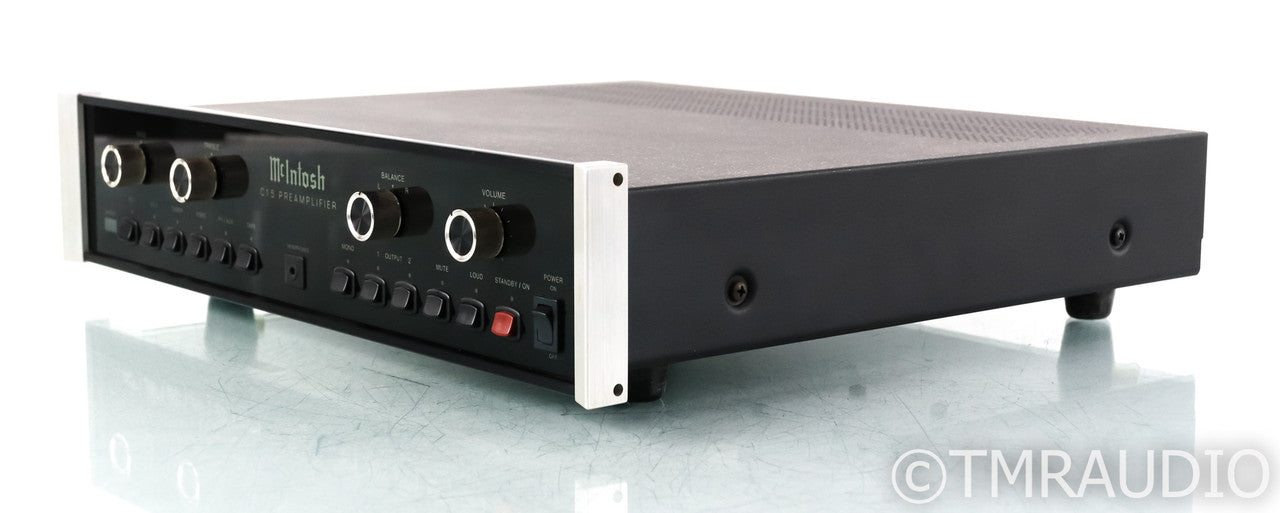 McIntosh C15 Stereo Preamplifier; Remote; MM Phono; C-15